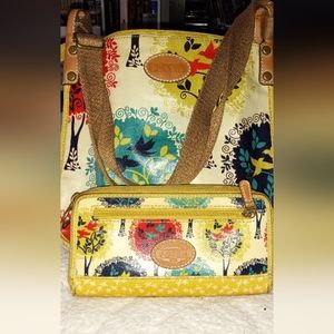 Fossil Key Per Purse and Wallet Set